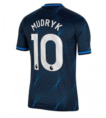 Chelsea Mykhailo Mudryk #10 Replica Away Stadium Shirt 2023-24 Short Sleeve